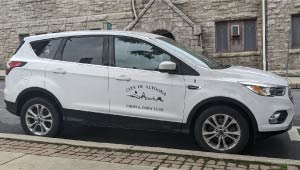A picture of Altoona's code enforcement vehicle.