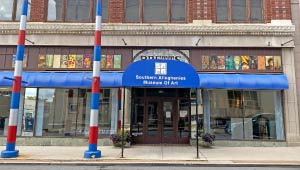 A picture of the front of the Southern Alleghenies Museum of Art.